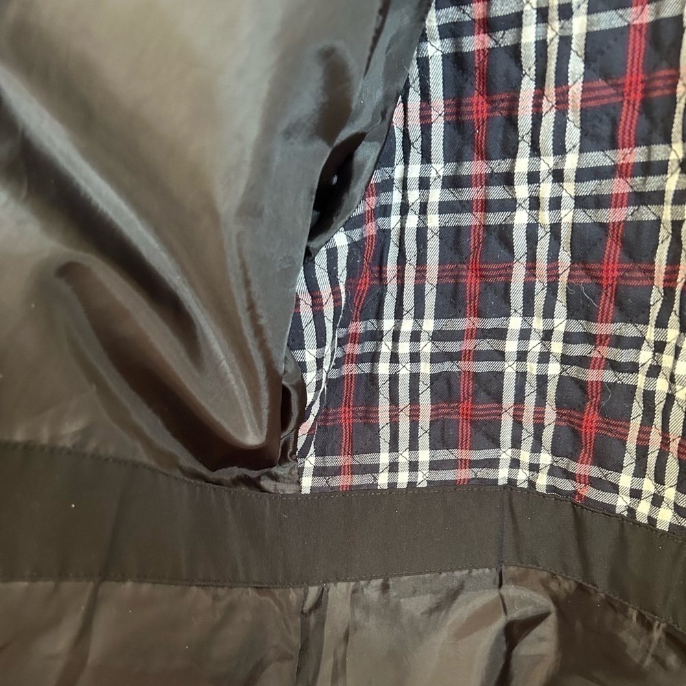 Black London Fog Lightweight Coat, XL, EUC - Picture 5 of 10